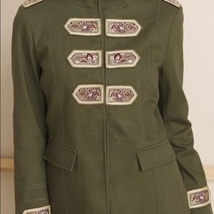 Beaded and embellished band jacket. Sz. XL